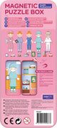 Boîte de puzzle magnétique Mieredu - docteur - contient 2 scènes - plus de 30 aimants - 3 ans
