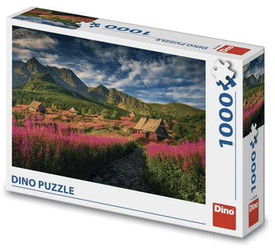 Puzzle dinosaure Dinotoys de la vallée de Gasienica - 1000 pièces