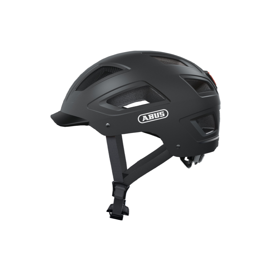 Casque Abus Hyban 2.0 velours Noir M 52-58cm