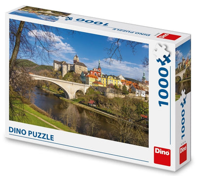 Dinotoys puzzle dinosaure du comptoir du château République tchèque - 1000 pièces