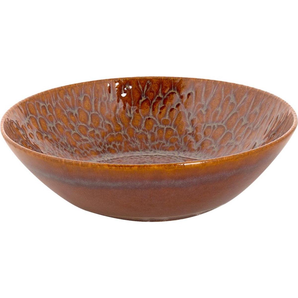 Palmer plat magmatique 17cm coupé marron 6 pcs