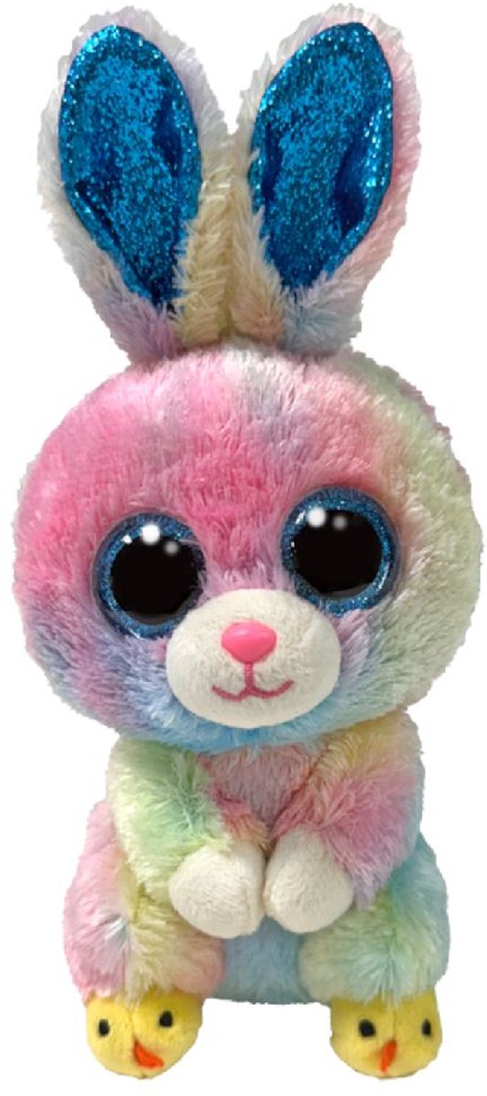 Ty peluche bonnet boo contractions lapin peluche 15cm cadeau de pâques.