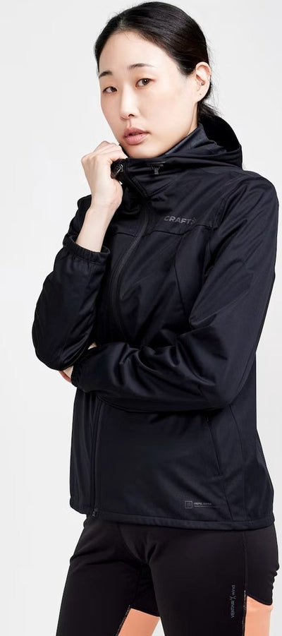 Craft adv essence hydro jacket w gilet de sport pour femme - noir