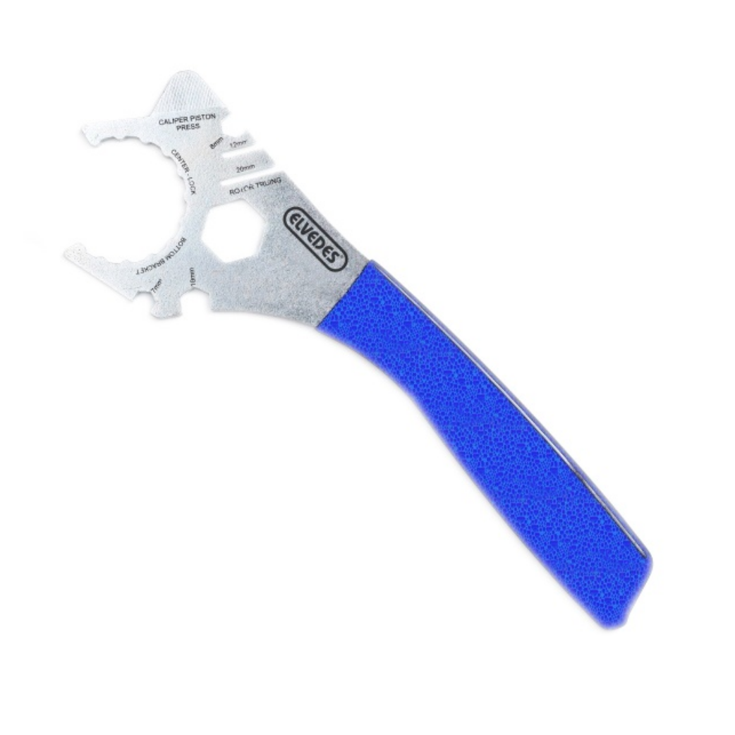 adaptateur multitool pour frein à disque et serrure centrale noir