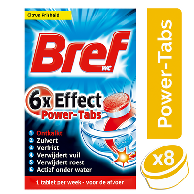 Bref 1002900 - pastilles WC 8 pcs. | 8 pièces