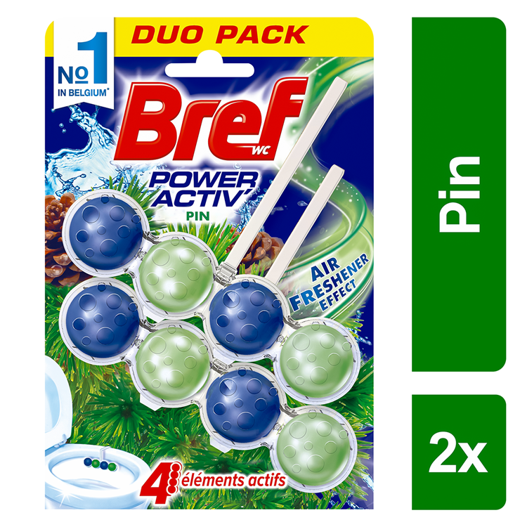 Bref 1005730 - WC power activ den 2x51gr | 10 pièces