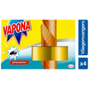 Vapona 1061627 - moucherolles 4 pcs | 12 pièces