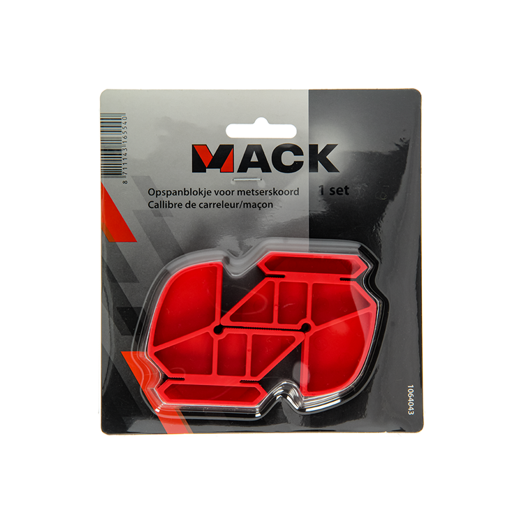 Mack 1064043 - bloc de serrage pour cordon de maçon 1 jeu | 5 pièces