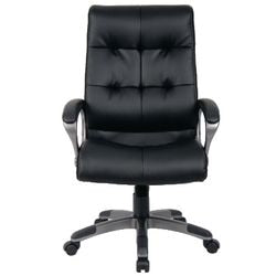 Chaise de bureau de direction realspace maine noir