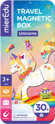 Boîte puzzle magnétique Mieredu - Licornes - contient 2 scènes - plus de 30 aimants - 3 ans