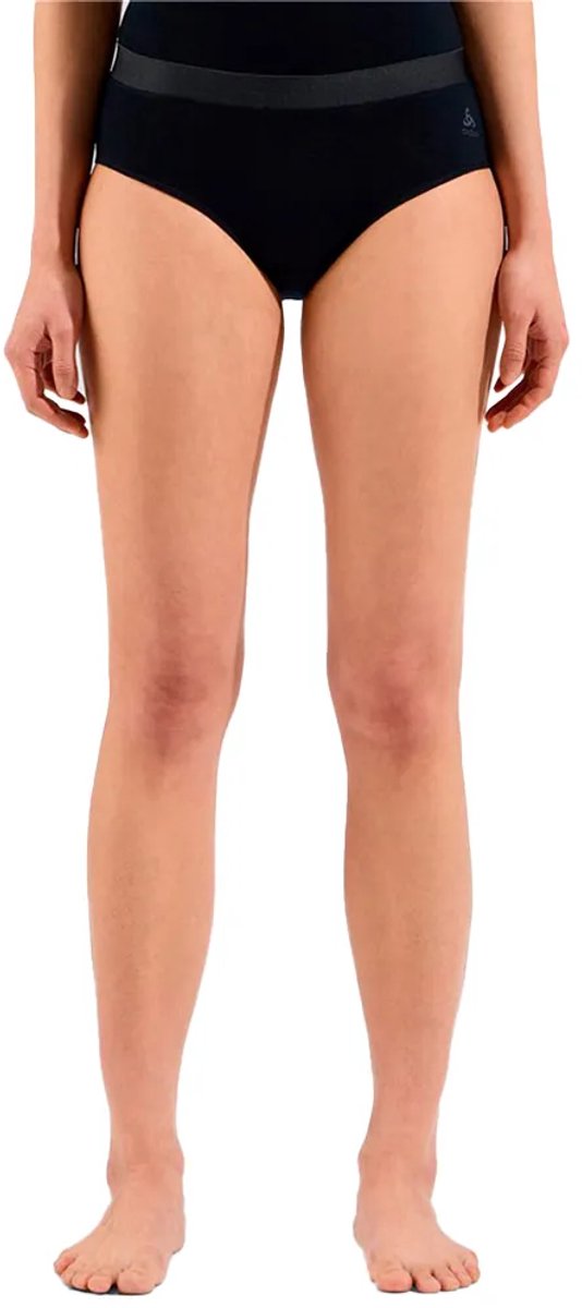 Odlo slip de sport natural merino 160 - femme - noir - m