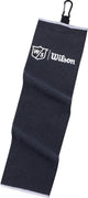 Serviette de golf à trois volets Wilson Staff - noir
