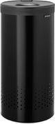 Panier à linge Brabantia - avec couvercle - 35 l - noir mat gris foncé
