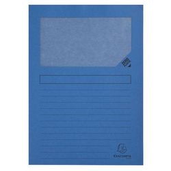 L-covers 50102e 31x22cm fenêtre bleu foncé inscriptible
