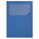 L-covers 50102e 31x22cm fenêtre bleu foncé inscriptible