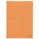 L-covers 50104e papier 31x22cm fenêtre orange inscriptible