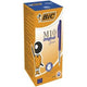 Stylo à bille m10 bic 0,4mm bleu 50 pièces