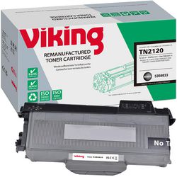 Cartouche de toner frère viking tn2120 noir