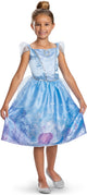 Déguisement princesse disney - cendrillon, robe cendrillon classique du livre de contes, taille m (7-8 ans), fille