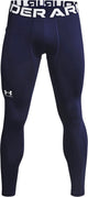 Under Armour UA CG Armour Leggings-Bleu Leggings de sport pour hommes - Midnight Navy - Blanc