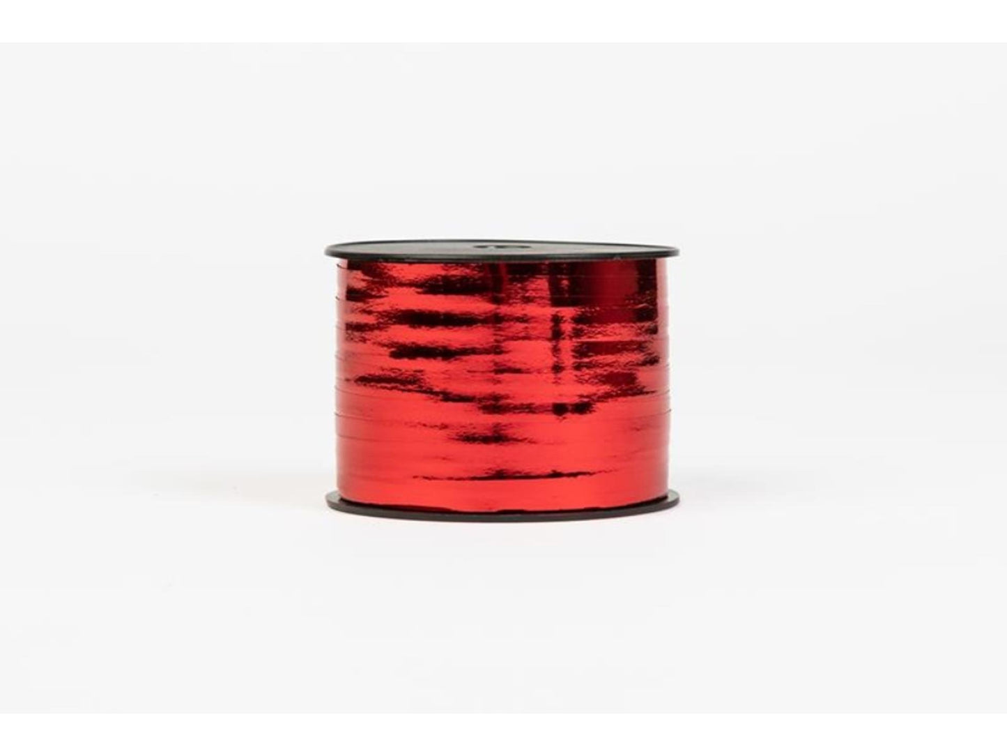 Ruban à friser Globos 250mx5mm rouge métallisé