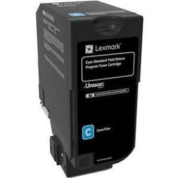 Toner série cyan lexmark rp cs720 74c2sc0