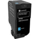 Toner série cyan lexmark rp cs720 74c2sc0
