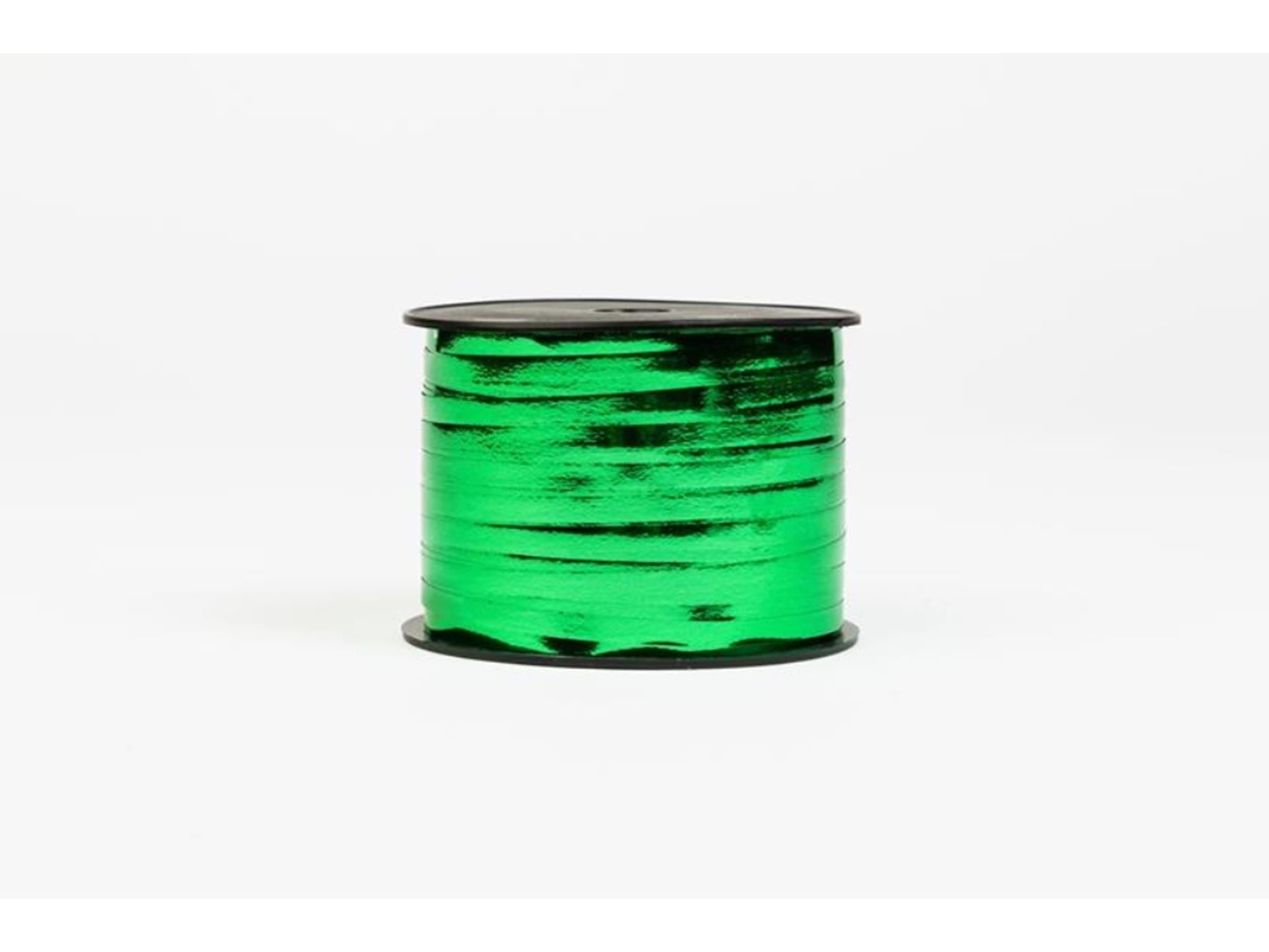 Ruban à friser Globos 250mx5mm vert métallisé