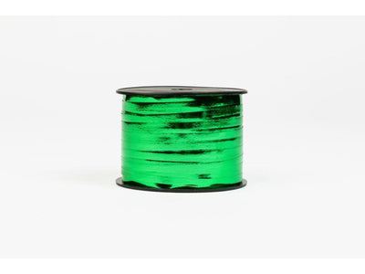 Ruban à friser Globos 250mx5mm vert métallisé