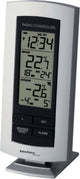 Station météo Nexttime - avec capteur extérieur - réveil radio-piloté - affichage de la température intérieure et extérieure - fonction alarme - technoline ws 9140-it