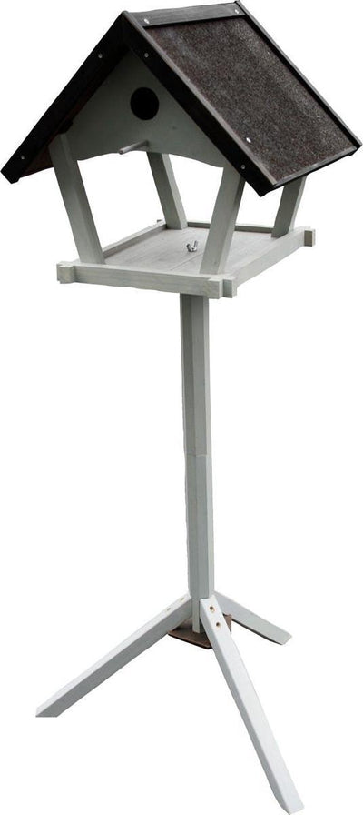 Flamingo Flamingo Bird Feed Table sur standard TJORN 48X44X138 cm Gris clair