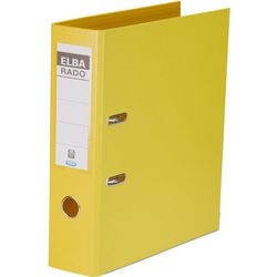 Ordner elba rado plast jaune a4 500 feuilles de carton polypropylène