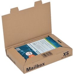 Boîte aux lettres pliante xs 248x157x42mm 60g marron