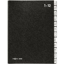 Dossier de tri page noir a4