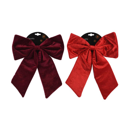 Noeud Decoris rouge bordeaux 30x35cm