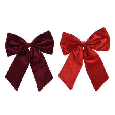 Noeud Decoris rouge bordeaux 30x35cm