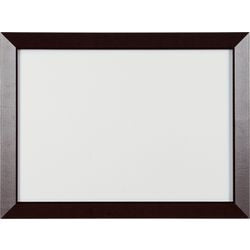 Tableau blanc bi-office kamashi 60x45cm cadre marron
