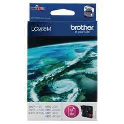 Cartouche d'encre brother lc985m magenta