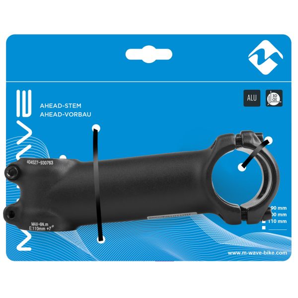 Zoom tige 28,6 110 31,8 mm noir