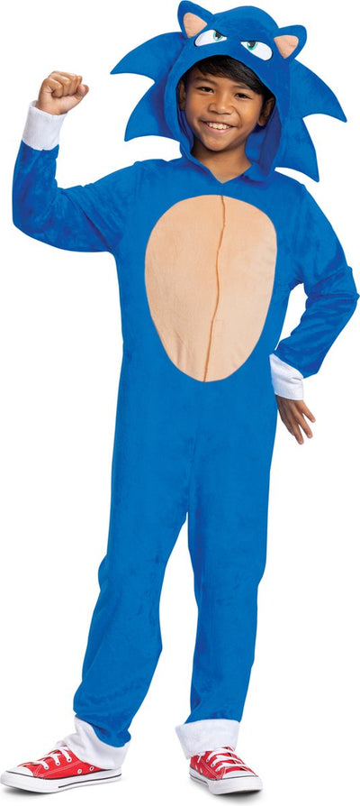 Déguisement sonic movie 3 (sega), costume de film sonic classique, taille m (7-8 ans)