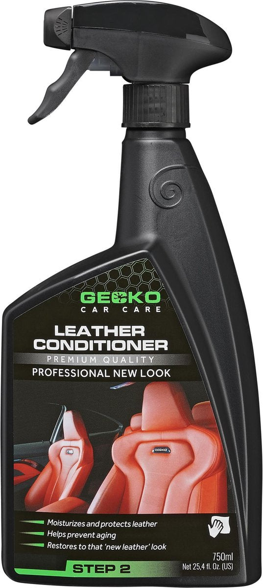 Entretien automobile Gecko Gecko cuir après-shampoing et protecteur 750 ml