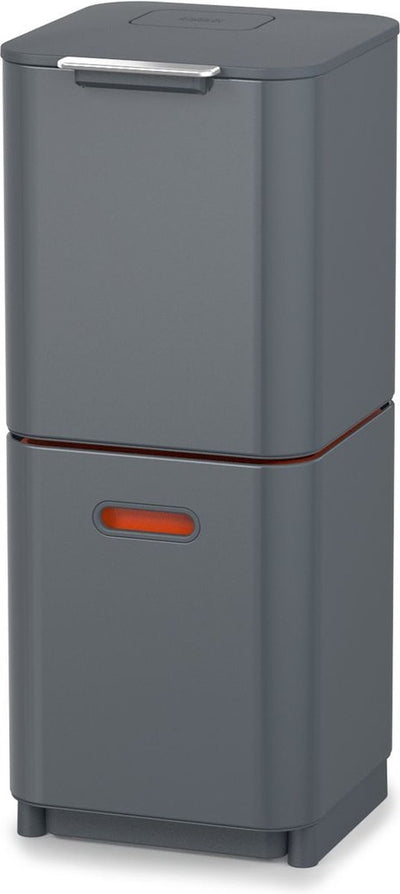 Joseph joseph poubelle intelligente totem 2.0 recycleur compact - 40 l - graphite