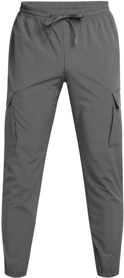 Pantalon cargo tissé Under Armour UA Vibe-Gris Pantalon de sport pour hommes - Castle Rock - Noir