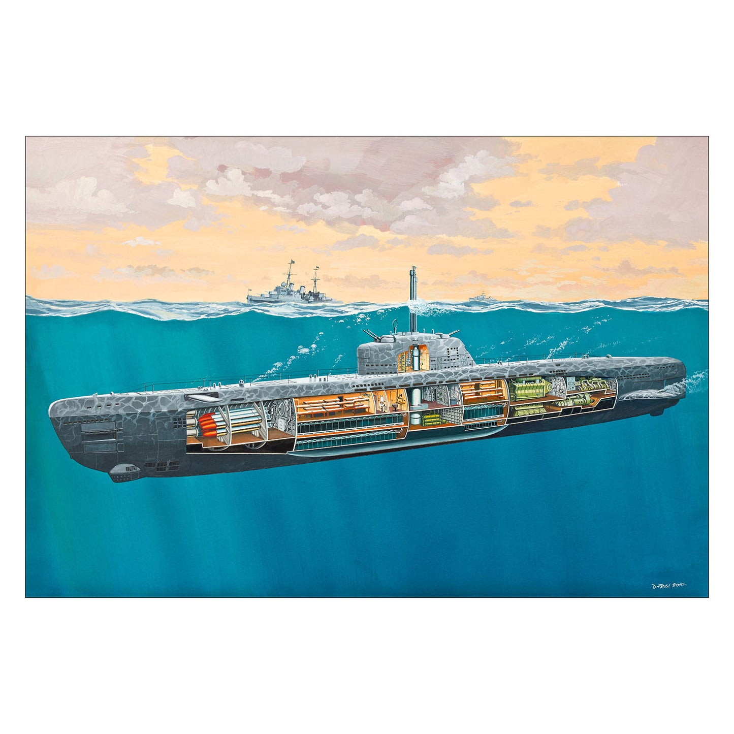 Revell Submarine Type XXI U 2540