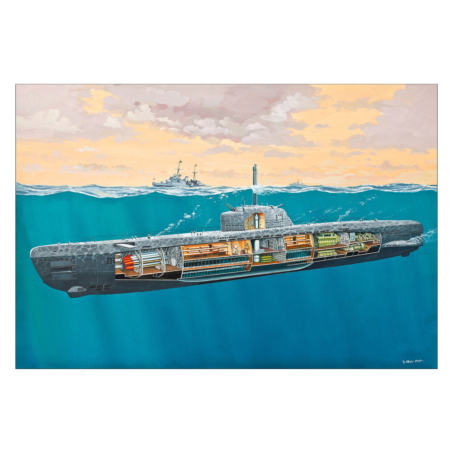 Revell Submarine Type XXI U 2540