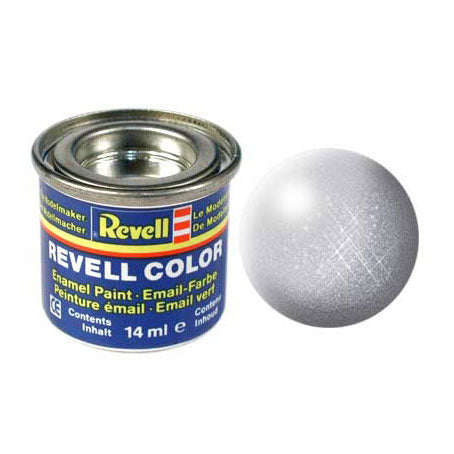 Peinture émail Revell #90 Argent, Métallisé