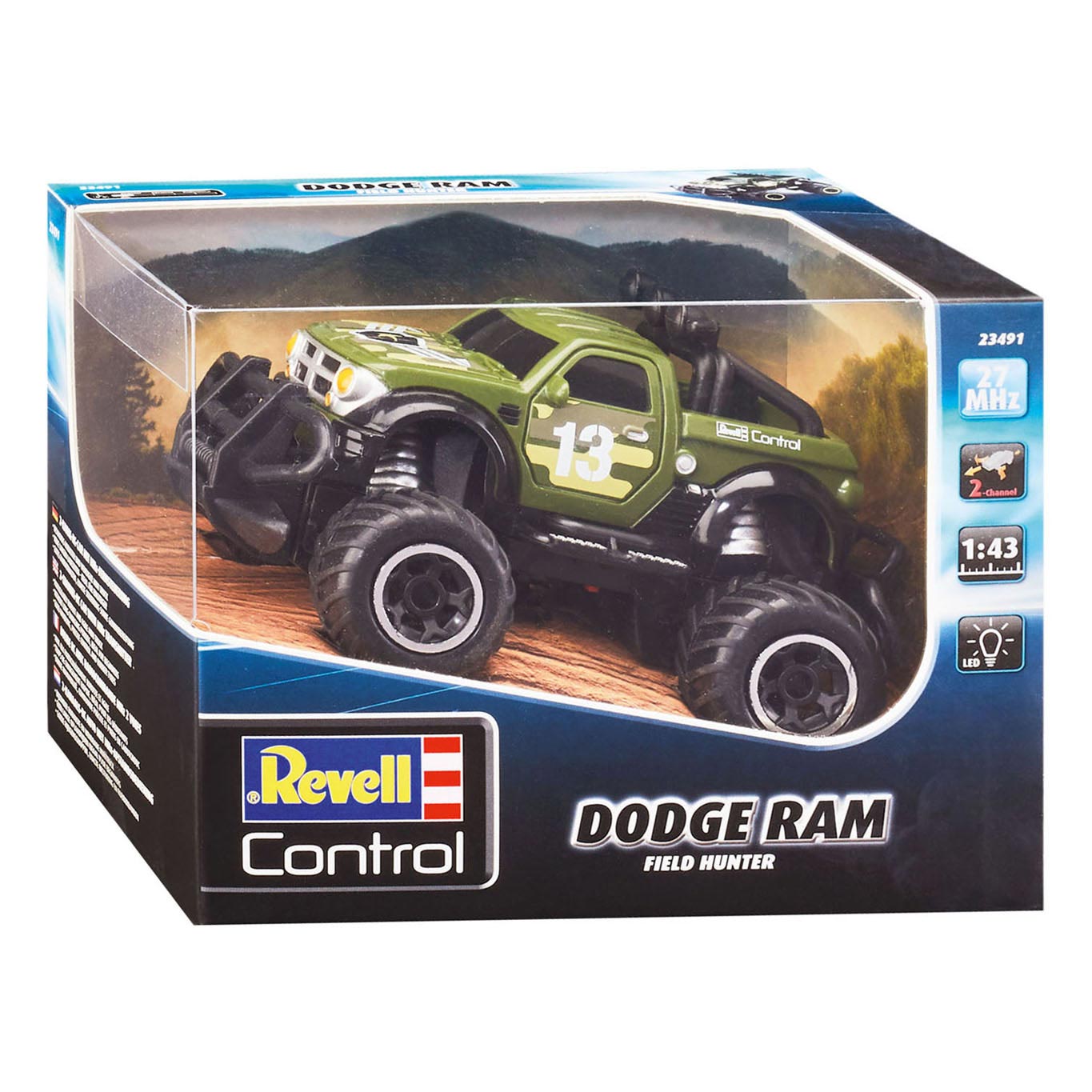 Revell RC Contrôlable Car - Dodge Ram Field Hunter