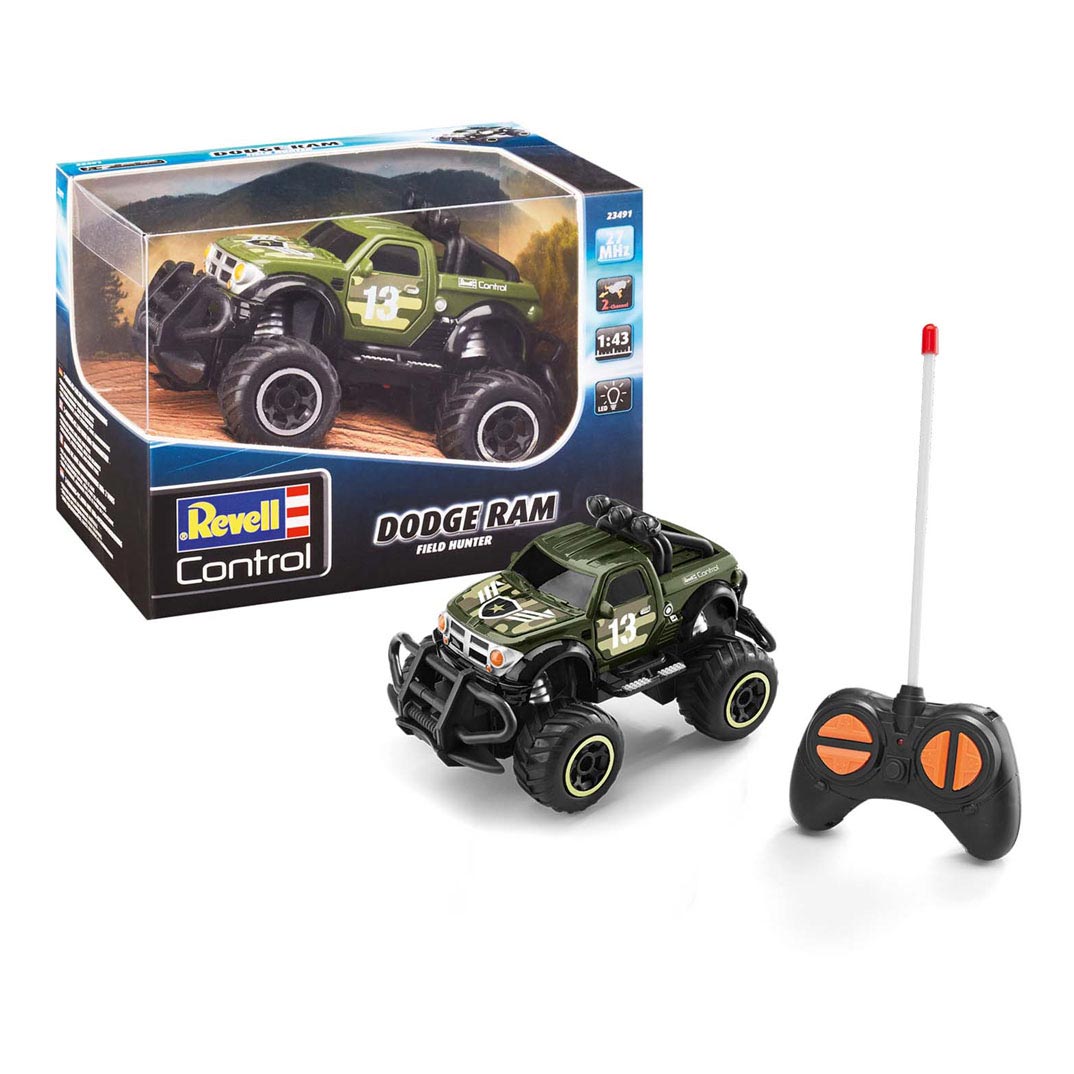 Revell RC Contrôlable Car - Dodge Ram Field Hunter