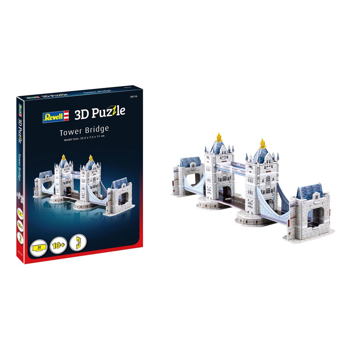 Revell 3d Puzzle Kitings Package - Tower Bridge