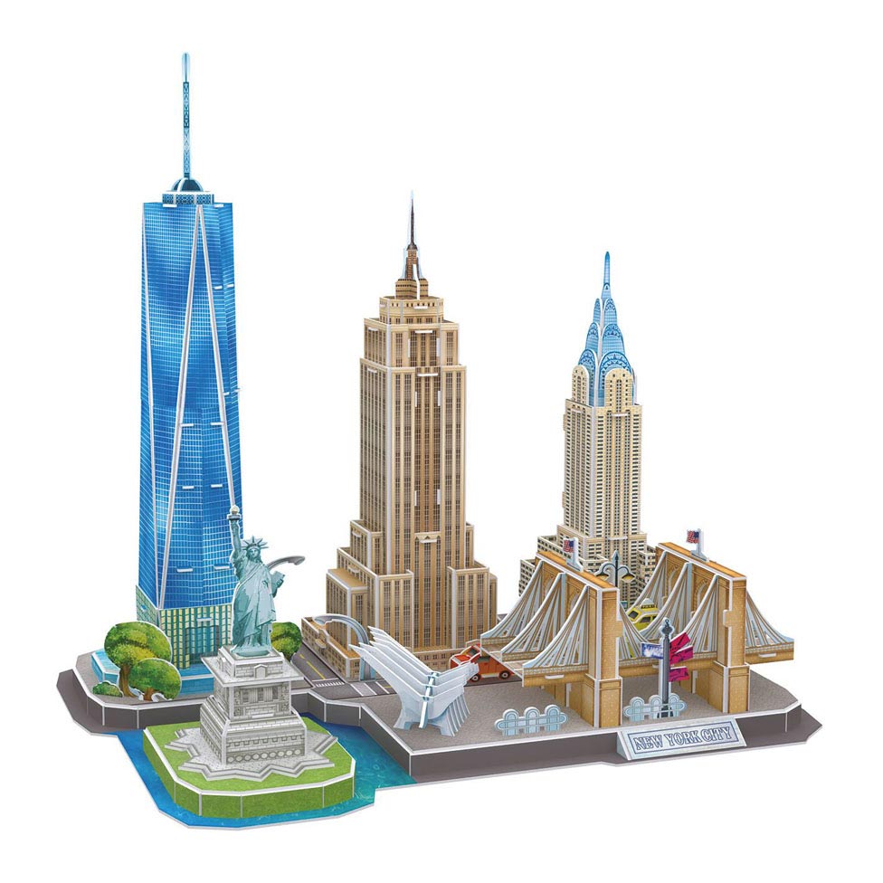 Revell 3d Puzzle Building Kit York Skyline